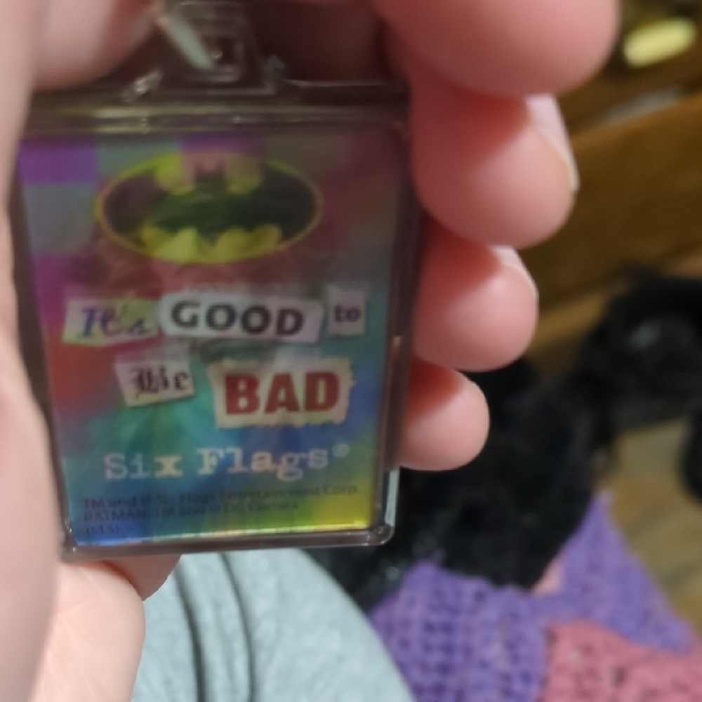 Colorful Jester Keychain - Picture 7 of 7